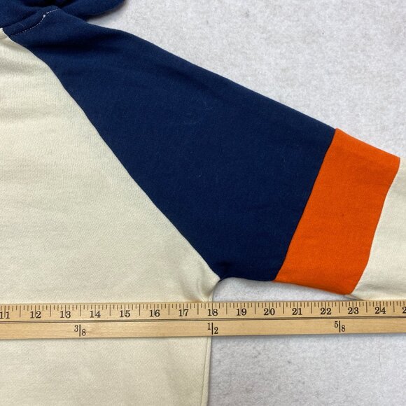 Detroit Tigers Hoodie Mens XS Multicolor MLB Stitches Big Logo Pullover - Picture 10 of 11